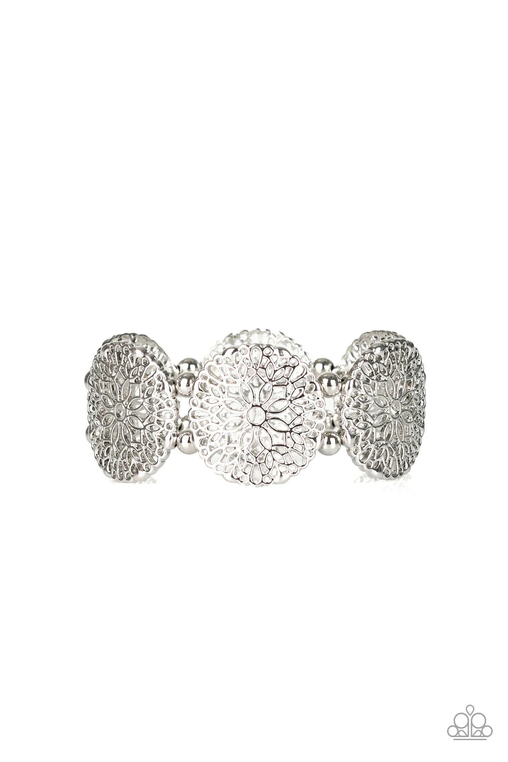 A Good MANDALA Is Hard to Find - Silver Bracelet