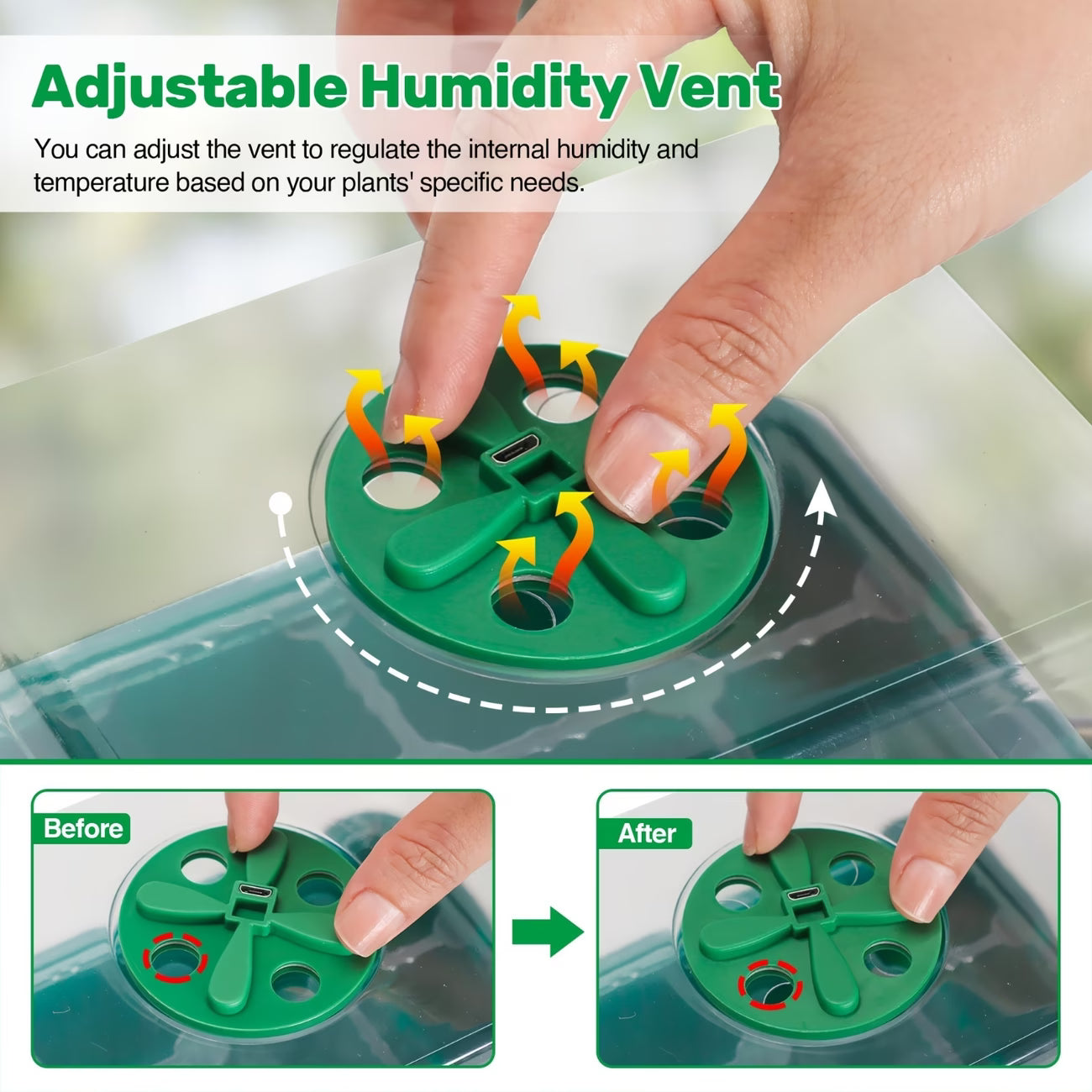 4 pack Seed Starting Trays