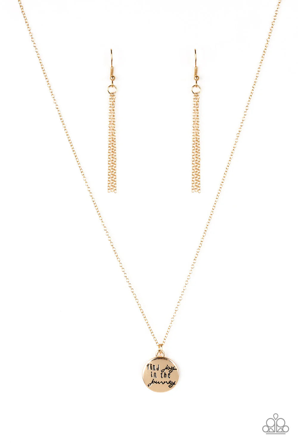 Find Joy - Gold Necklace