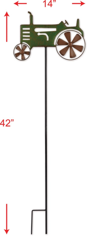 Green Tractor Stake-42"