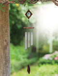 35" Diamond Wind Chime Garden Decor