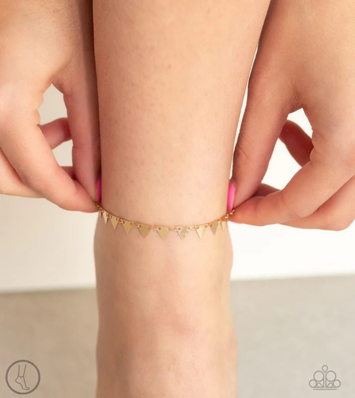 Anklet ~ Sand Shark - Gold