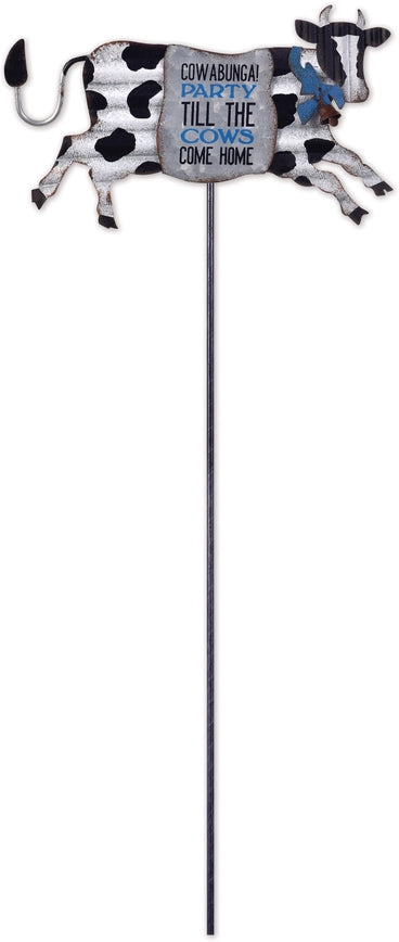 Cow Plant Pick 20"