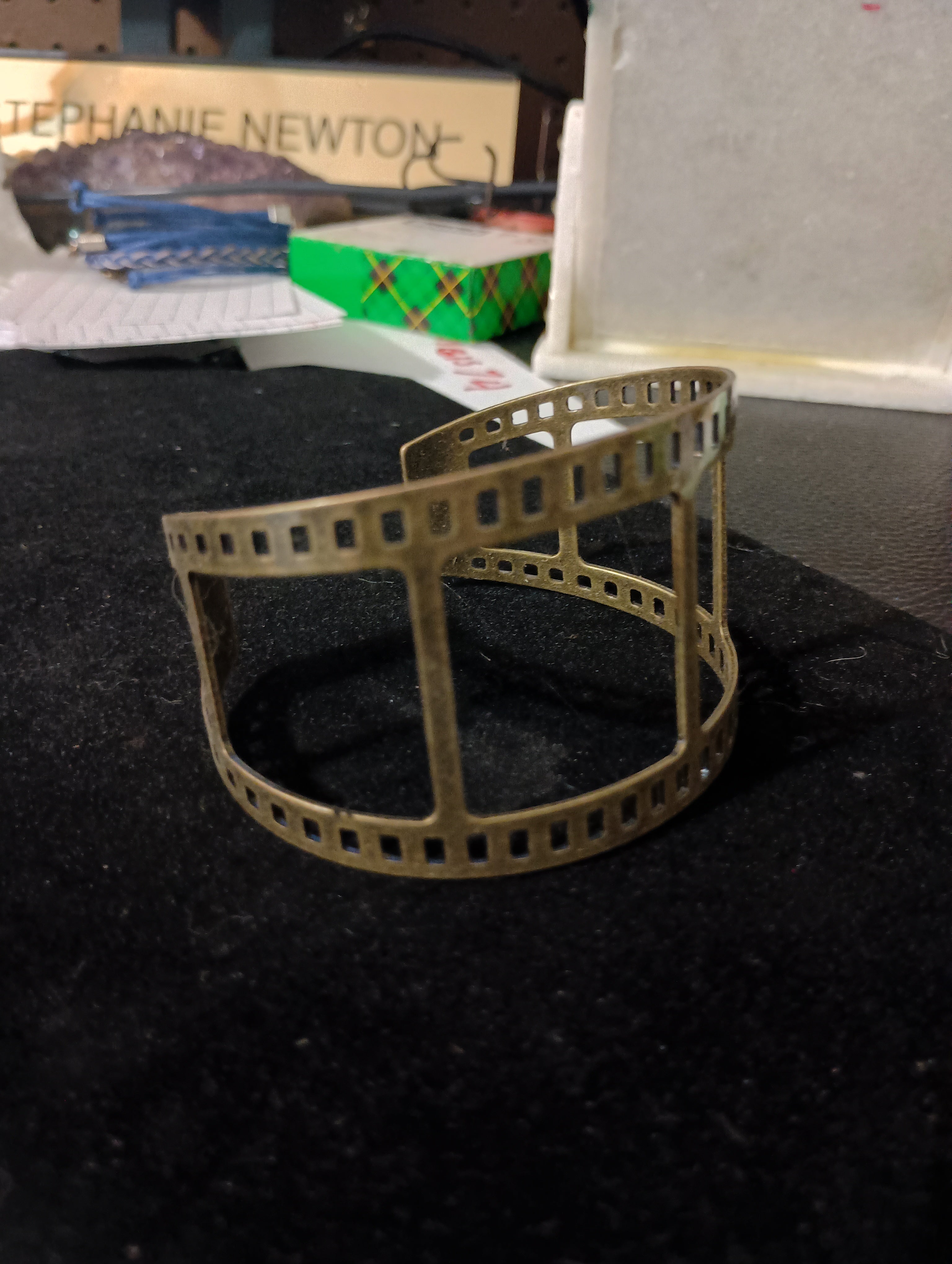 Film Strip Cuff Bracelet