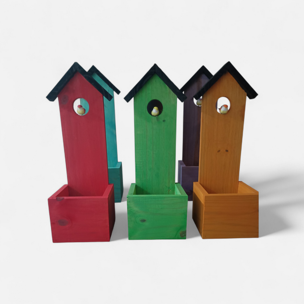 Bird House Planter Box