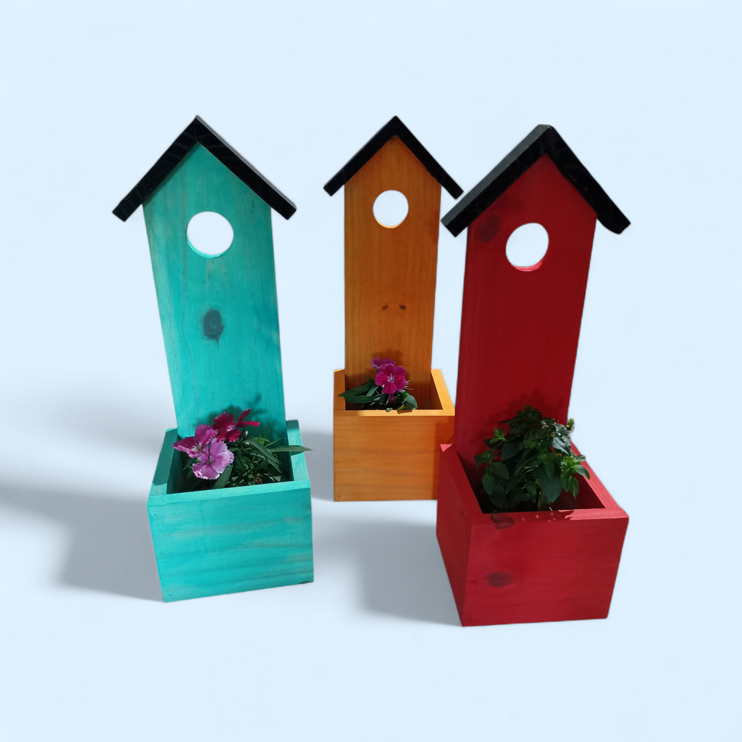 Bird House Planter Box