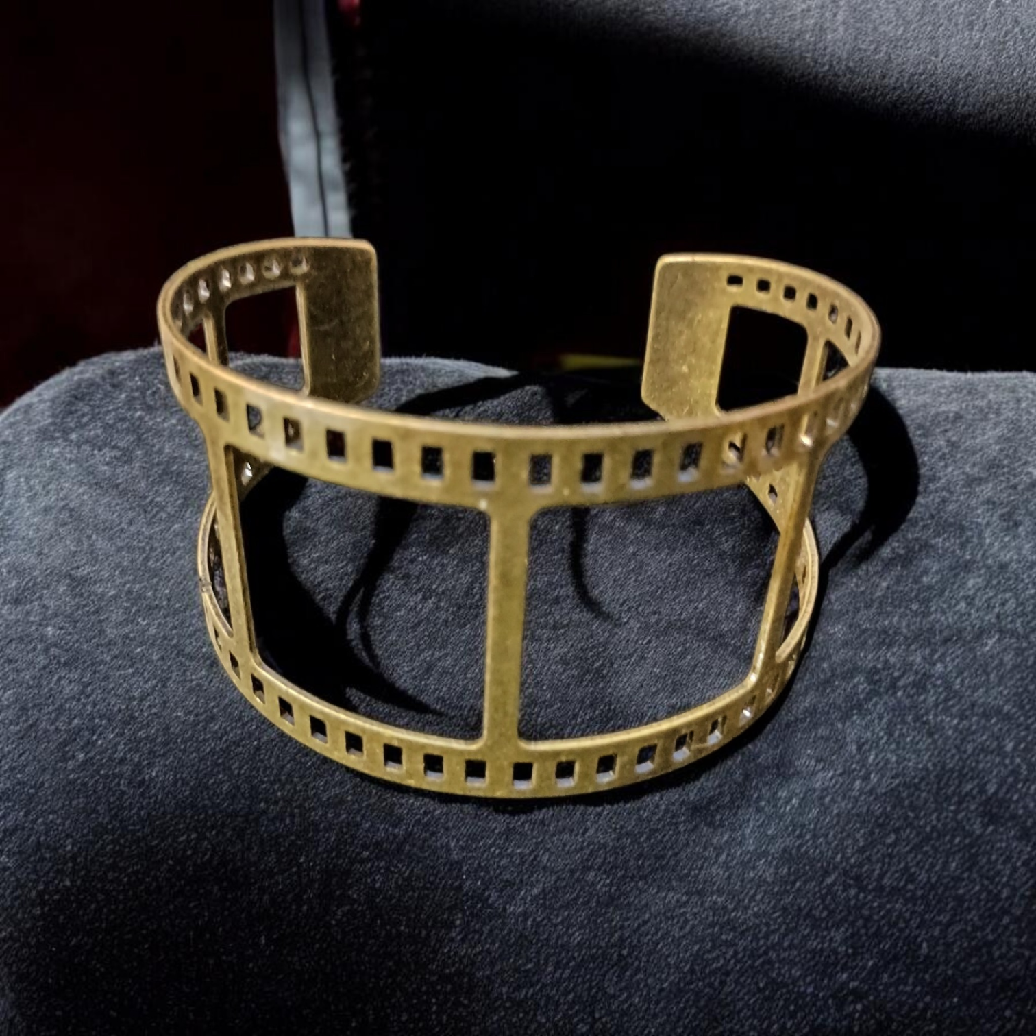 Film Strip Cuff Bracelet