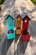 Bird House Planter Box