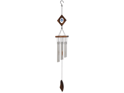 35" Diamond Wind Chime Garden Decor